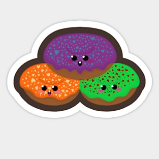 For the love of donuts Sticker